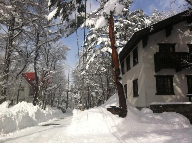 Pension Belnina Hakuba Exteriér fotografie