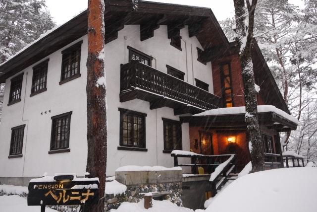 Pension Belnina Hakuba Exteriér fotografie